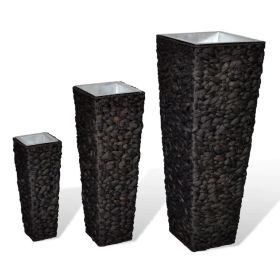 Water Hyacinth Planter Set Brown