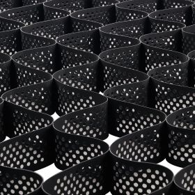 Ground Grid 4-Inch Depth Geocell Grid 17.06x8.86 FT / 5200x2700 mm for Gravel