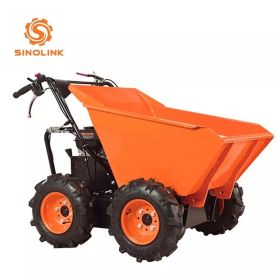 1100LBS Capacity Mini Wheel Dumper 6.5HP Wheelbarrow Cart (Option: 1100LBS)