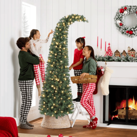 Christmas tree - Warm White, 7ft, 777 tips (Options: No Options)