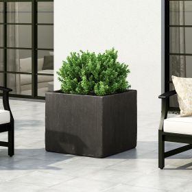 OUTDOOR LARGE SQUARE MGO PLANTER (Color: as Pic)
